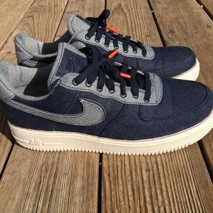 Nike X 3x1 Air Force one selvedge denim sneakers